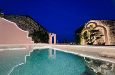 piscina aldea calma